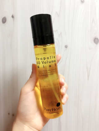 퓨어힐스 프로폴리스 50 볼륨 미스트 100ml — 3.5점을 준 리뷰어가 2017년 2월 올린 사용 사진
