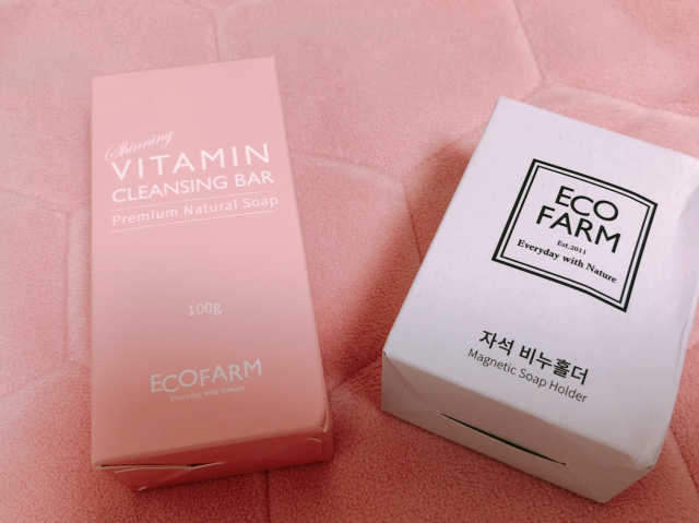 에코팜 샤이닝 비타민 클렌징 비누, 홀더 세트 리뷰 사진
