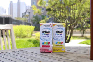 센트룸 아쿠아비타 레몬향, 딸기향 — 3점을 준 리뷰어가 2019년 5월 올린 사용 사진