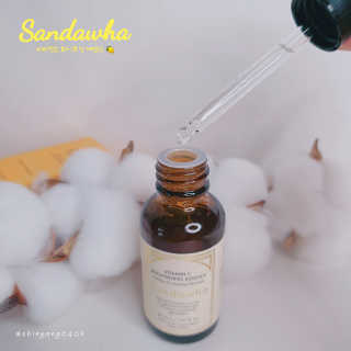 [스킨큐어] 산다화 비타민C 화이트닝 에센스 30ml — 5점을 준 리뷰어가 2020년 3월 올린 사용 사진