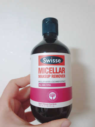 SWISSE 스위스 미셀라 메이크업 리무버 — 5점을 준 리뷰어가 2019년 11월 올린 사용 사진