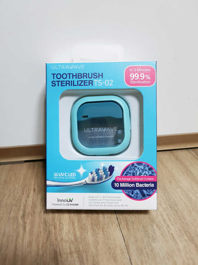 휴대용칫솔살균기 TS-02 리뷰 사진