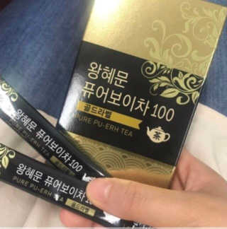 넥스트비티 왕혜문 퓨어 보이차 100 골드라벨 — 4점을 준 리뷰어가 2017년 12월 올린 사용 사진