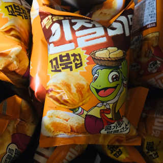 꼬북칩 달콩인절미맛 12봉지 — 4.5점을 준 리뷰어가 2019년 11월 올린 사용 사진