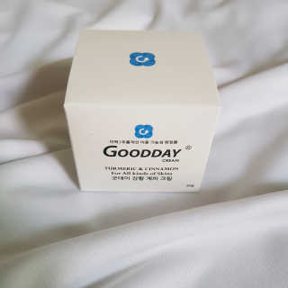 GoodDay Skincare GoodDay 강황 크림 — 5점을 준 리뷰어가 2019년 6월 올린 사용 사진