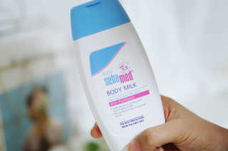세바메드 베이비 바디밀크 200ml — 5점을 준 리뷰어가 2020년 1월 올린 사용 사진