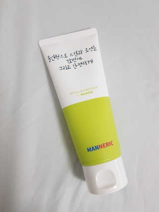 매너릭 화이트닝 옴므 올인원 로션 — 4점을 준 리뷰어가 2020년 1월 올린 사용 사진