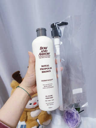 보우앤애로우 아로마테라피 올인원 리퀴드 솝 - 브라운  500ml — 5점을 준 리뷰어가 2019년 12월 올린 사용 사진