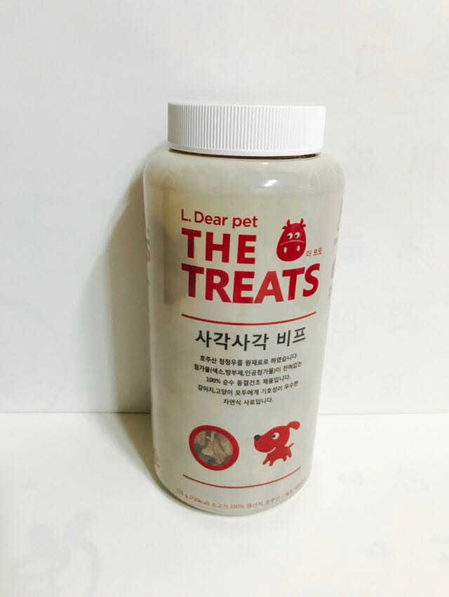 사각사각 더 트릿 - 동결건조간식(3가지맛) 리뷰 사진