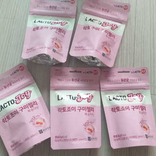 락토조이 구미젤리 복숭아맛 — 5점을 준 리뷰어가 2019년 6월 올린 사용 사진