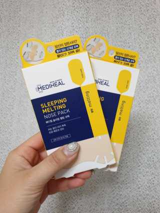 메디힐 슬리핑 멜팅 코팩 — 5점을 준 리뷰어가 2020년 1월 올린 사용 사진