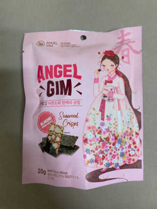 엔젤김 ANGEL GIM 춘하추동 김스낵 4종 — 4점을 준 리뷰어가 2019년 7월 올린 사용 사진