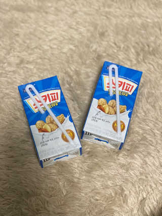 스키피피넛우유 스키피 피넛버터우유 — 3.5점을 준 리뷰어가 2019년 11월 올린 사용 사진