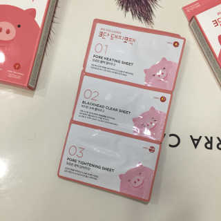 오리지널 미팩토리 3단 돼지코팩 5매입 X 2 — 4점을 준 리뷰어가 2018년 7월 올린 사용 사진