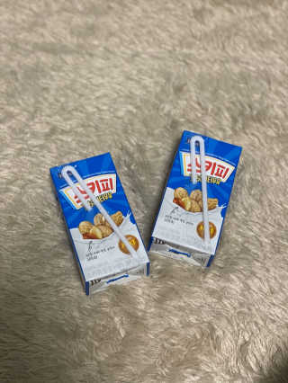 스키피피넛우유 스키피 피넛버터우유 — 3.5점을 준 리뷰어가 2019년 11월 올린 사용 사진