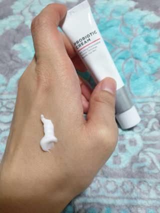 일동제약 퍼스트랩 프로바이오틱 크림 50ml — 5점을 준 리뷰어가 2018년 10월 올린 사용 사진