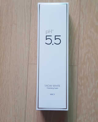 포므시 스노우화이트클렌징폼pH5.5 — 5점을 준 리뷰어가 2019년 8월 올린 사용 사진