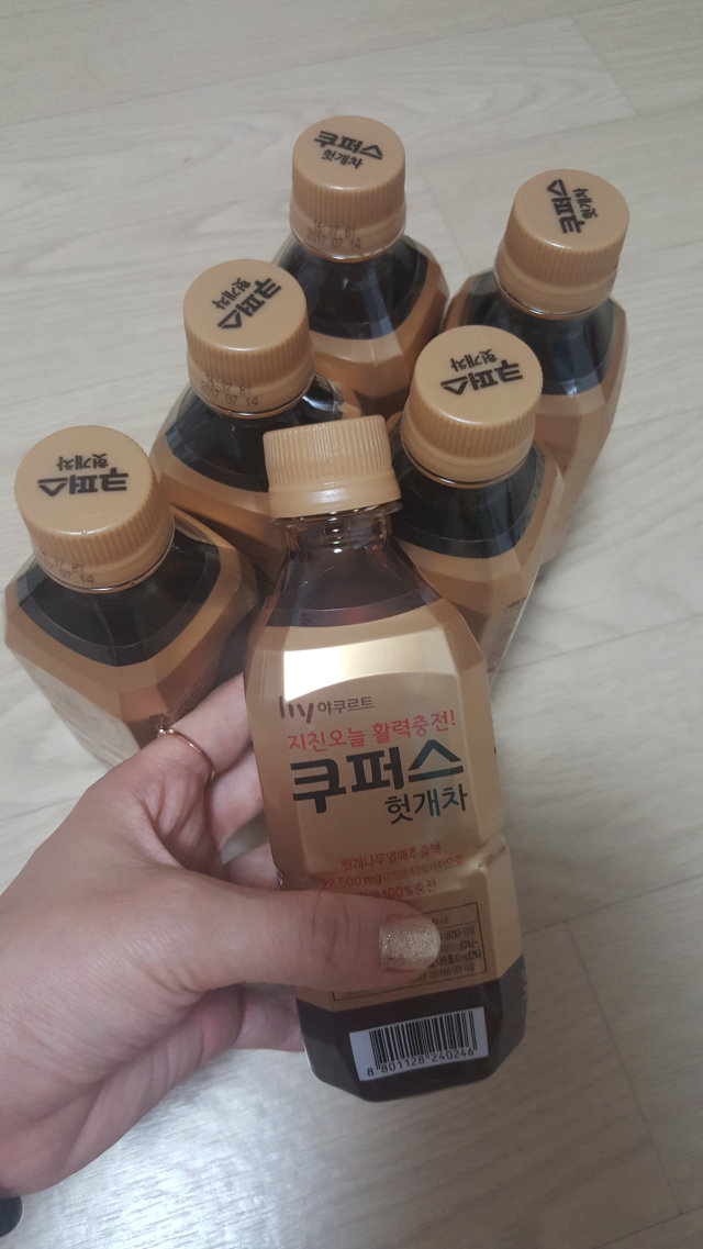 쿠퍼스 헛개차 리뷰 사진