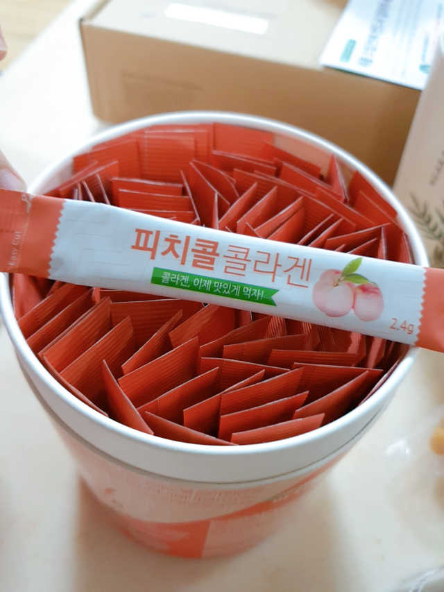 피치콜콜라겐 리뷰 사진