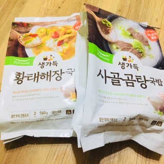 [풀무원] 사골곰탕국밥 황태해장국밥 — 4.67점을 준 리뷰어가 2018년 6월 올린 사용 사진