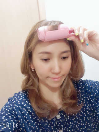 유닉스 USB 충전식 헤어롤 슈가핀 38mm — 5점을 준 리뷰어가 2020년 3월 올린 사용 사진