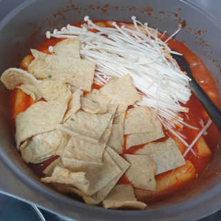 화곡미담 옛날 떡볶이 — 5점을 준 리뷰어가 2020년 3월 올린 사용 사진