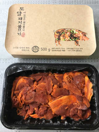 미티스트 더 맛있는 소담 소불고기 + 도담 돼지 불고기 — 4.5점을 준 리뷰어가 2019년 3월 올린 사용 사진