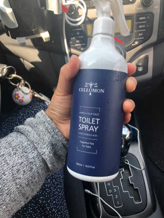 셀로몬 토일렛 스프레이 500ml — 3점을 준 리뷰어가 2018년 5월 올린 사용 사진