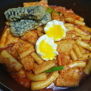 화곡미담 옛날 떡볶이 — 5점을 준 리뷰어가 2020년 2월 올린 사용 사진