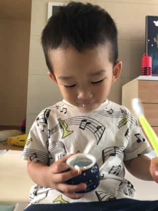 [매일 바이오] 생크림요거트 플레인 12개 + 유자 12개 — 5점을 준 리뷰어가 2019년 7월 올린 사용 사진