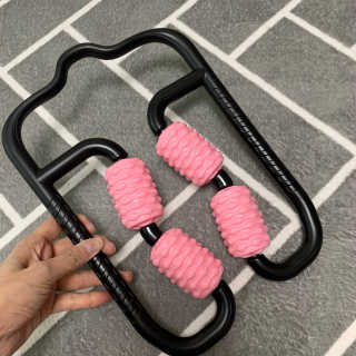 뭅뭅 바디핏레그롤러 종아리 허벅지 하체 마사지기 — 5점을 준 리뷰어가 2019년 11월 올린 사용 사진