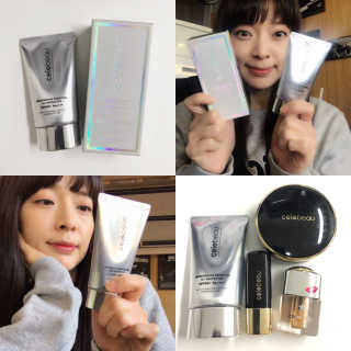 셀레뷰 브라이트닝 에센셜 UV프로텍터 SPF 50+ PA++++ — 5점을 준 리뷰어가 2017년 12월 올린 사용 사진