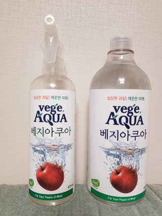 베지아쿠아 475ml + 리필 1000ml 1Set — 4점을 준 리뷰어가 2019년 11월 올린 사용 사진
