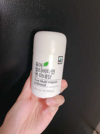 네츄럴굿띵스 퓨어 멀티비타민 앤 미네랄 30일분 — 4.5점을 준 리뷰어가 2018년 6월 올린 사용 사진