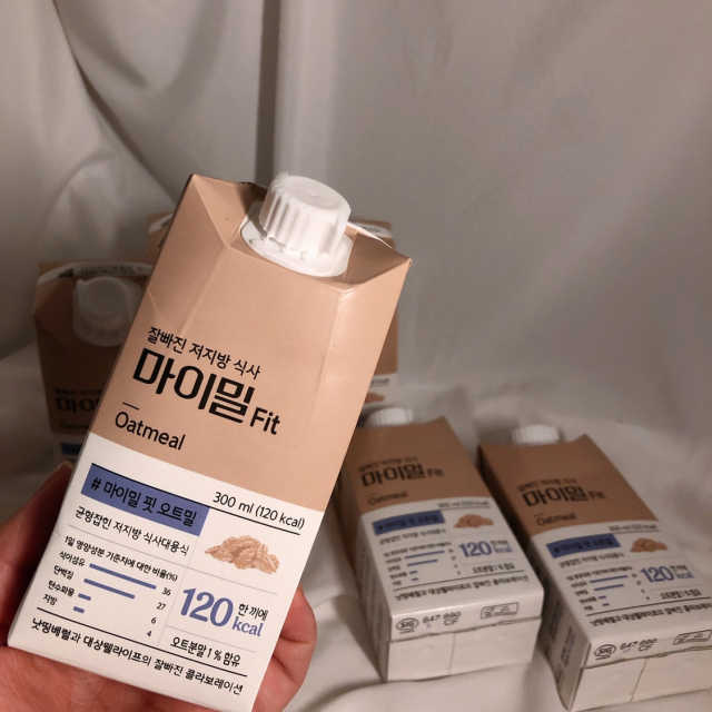 잘빠진 저지방 식사 마이밀Fit 오트밀 6팩 리뷰 사진
