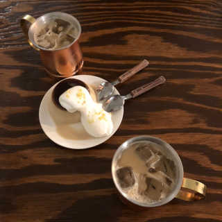 [후쿠오카 흑당커피] 흑당커피 2잔 + 디저트 1개 제공 — 4.5점을 준 리뷰어가 2019년 3월 올린 사용 사진