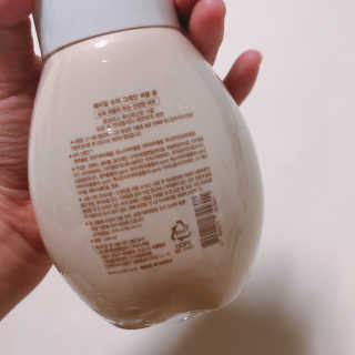 에이밀 슈퍼 그레인 버블 폼 200ml — 4.5점을 준 리뷰어가 2019년 9월 올린 사용 사진