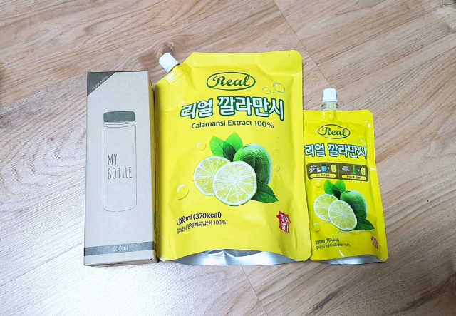 리얼깔라만시 1L 리뷰 사진