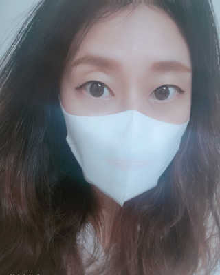 [블루캐롯] 힐링타임 가습마스크 1박스 — 4점을 준 리뷰어가 2019년 7월 올린 사용 사진