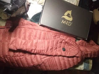 MRD PFC 프리 DWR SlimFit 경량 700FP 다운 JK — 5점을 준 리뷰어가 2019년 11월 올린 사용 사진