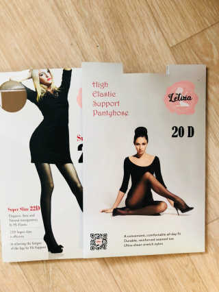 레티지아 수퍼스림 압박스타킹 20D + 22D 세트 — 5점을 준 리뷰어가 2018년 5월 올린 사용 사진