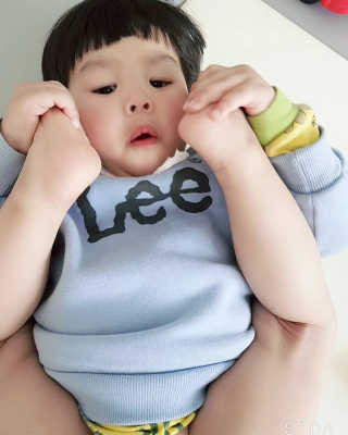 보솜이 베이비케어 팬티형 기저귀 — 5점을 준 리뷰어가 2019년 3월 올린 사용 사진