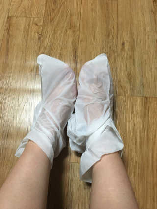 OMYLIFE Skin Freyia Foot Peeling — 1점을 준 리뷰어가 2018년 6월 올린 사용 사진