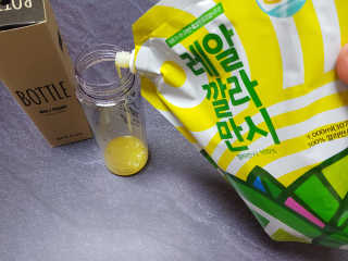 [바로푸드] 레알깔라만시1팩 + 맛깔라5팩 + 보틀1병 — 5점을 준 리뷰어가 2019년 7월 올린 사용 사진