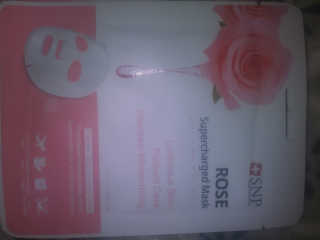 SNP Supercharged Mask_Rose Centifoli Flower — 5점을 준 리뷰어가 2019년 1월 올린 사용 사진