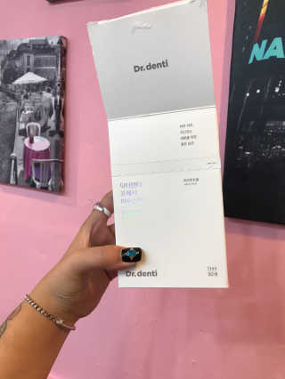 Dr.denti 닥터덴티 프레시 마우스워시 (30ea) — 5점을 준 리뷰어가 2017년 10월 올린 사용 사진