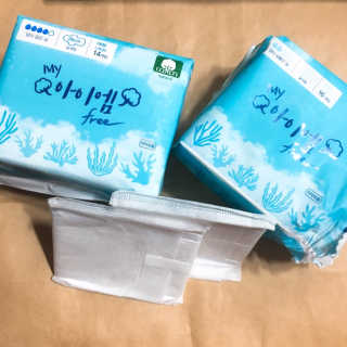 보타메디 마이아이엠 생리대 — 5점을 준 리뷰어가 2019년 1월 올린 사용 사진