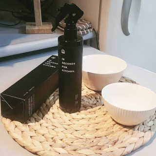 PEACE MOMENT 피스모먼트 인세컨즈포키친 320mL 천연살균소독제 — 4점을 준 리뷰어가 2019년 2월 올린 사용 사진