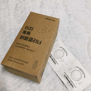 [에코앤드]이지톡톡 버블클리너 1종세척제 — 3.5점을 준 리뷰어가 2019년 8월 올린 사용 사진