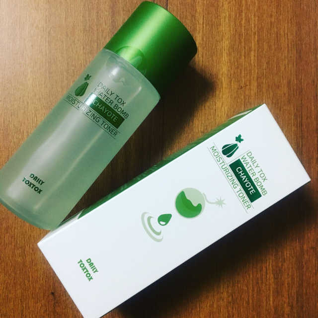 데일리톡스 워터밤 차요테 모이스처라이징 토너 리뷰 사진